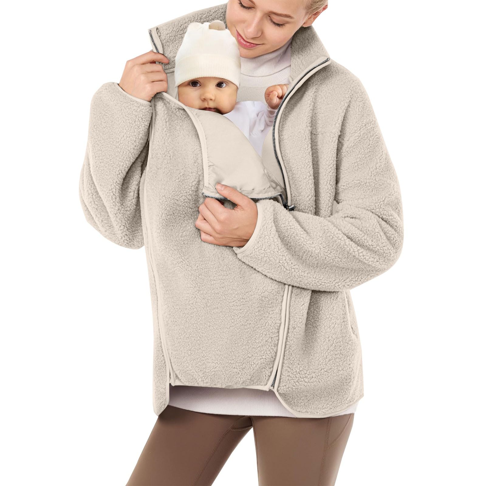 Women's Fleece Babywearing Jacket