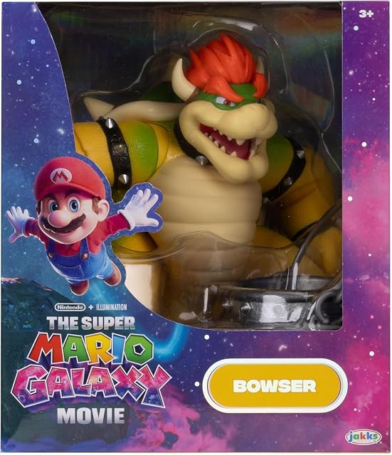 Foto 3 de 5 de Figura de acción de Bowser 6" de Jakks Pacific, Super Mario Galaxy