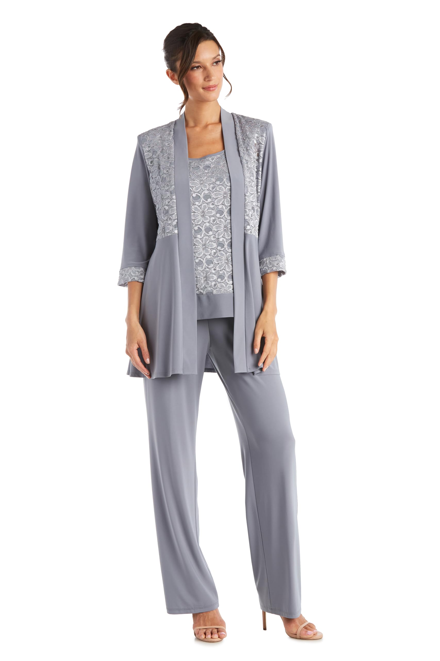 R M Richards Womens 2pc Formal Pant Set