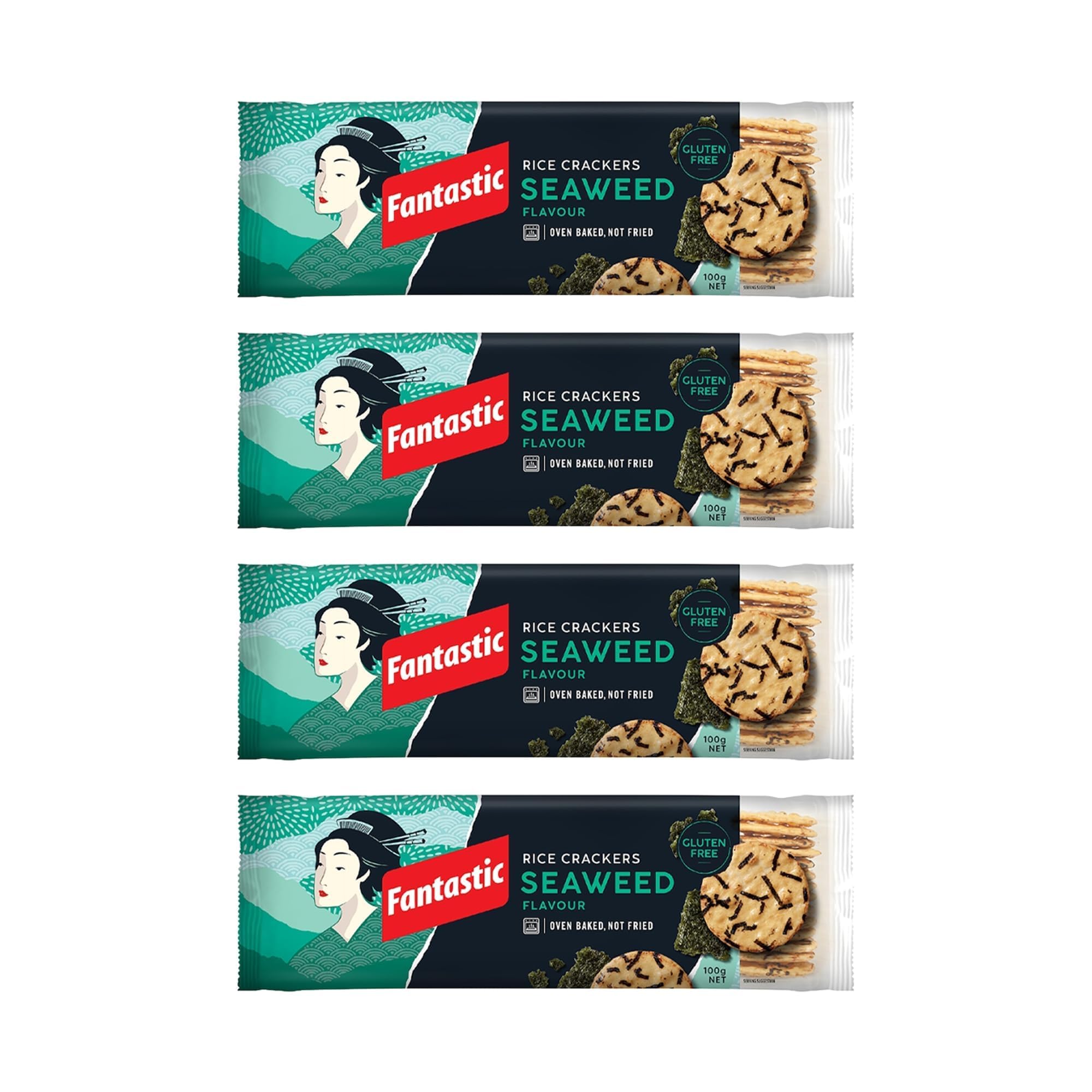 Fantastic Rice Cracker Seaweed 100 gm