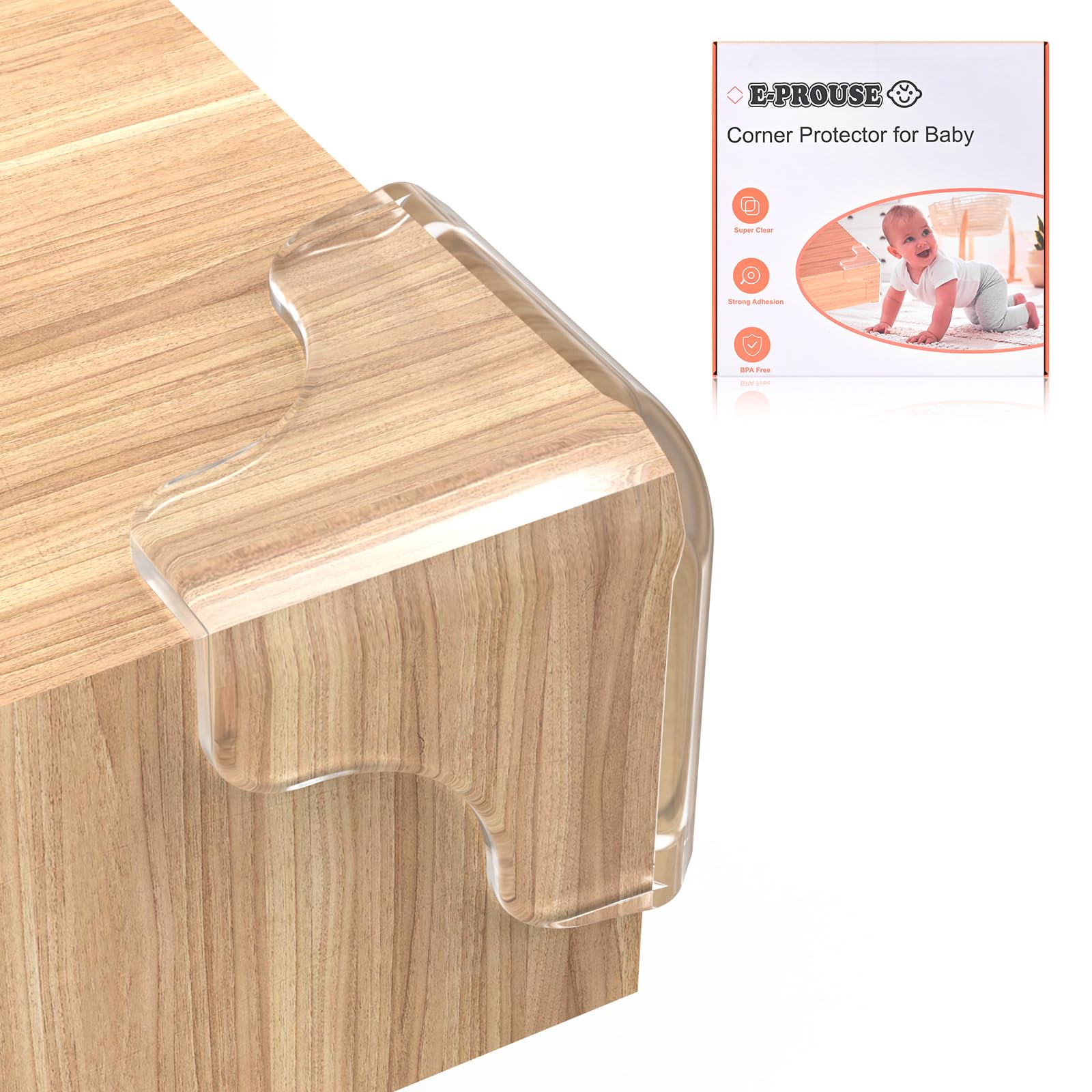 Pre-taped Corner Protectors, 16Pcs T Shape Corner Protectors for Kids Baby Proof Corners and Edges Protector,New Furniture Corner Guard & Edge Safety Bumpers with Updated Strong Adhehsive