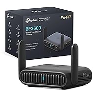 TP-Link TL-WR3602BE Router WiFi 7 Portatile BE3600 Dual Band, 2.5G + Gigabit