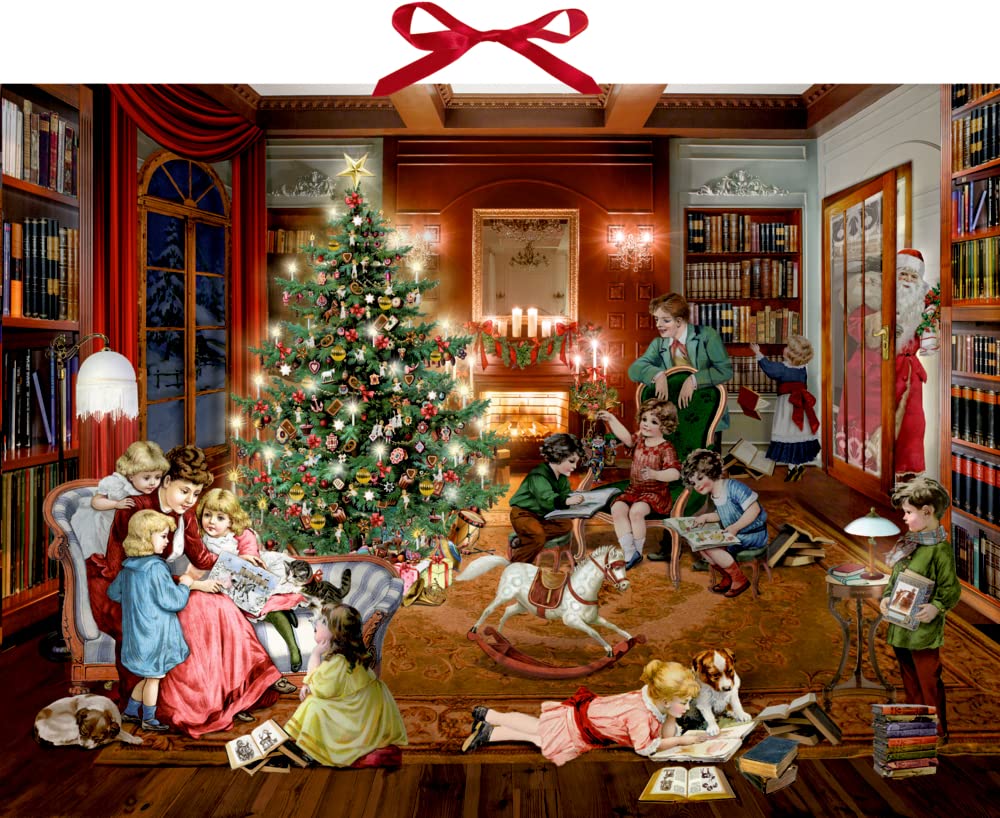 Sound-Adventskalender – Die Nacht vor dem heiligen Abend – Großer Wand-Adventskalender mit 24 vertonten Gedichten