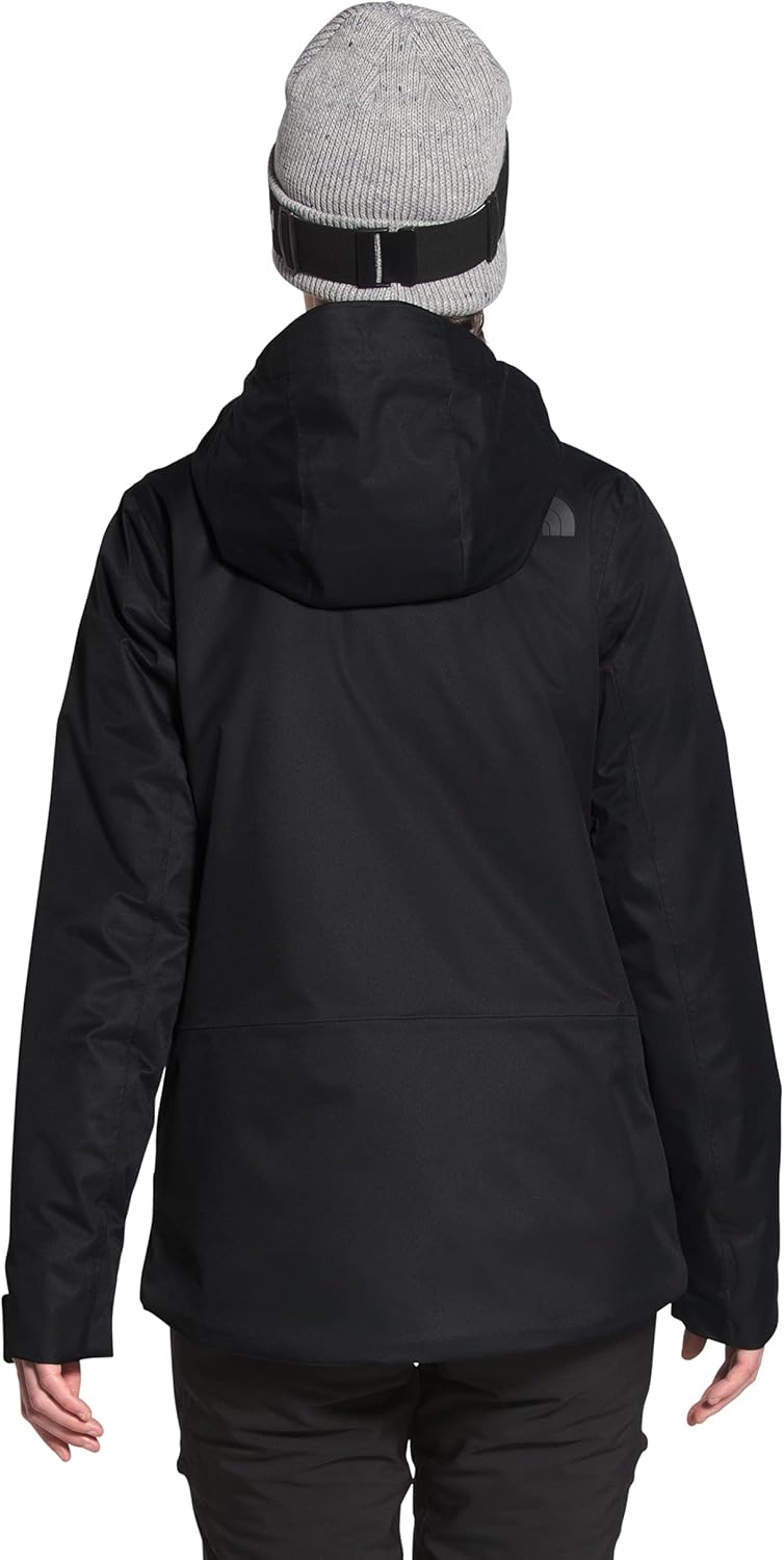 THE NORTH FACE Clementine Triclimate Ski Jacket Womens X-Small Tnf Black/Tnf Medium Grey Heather