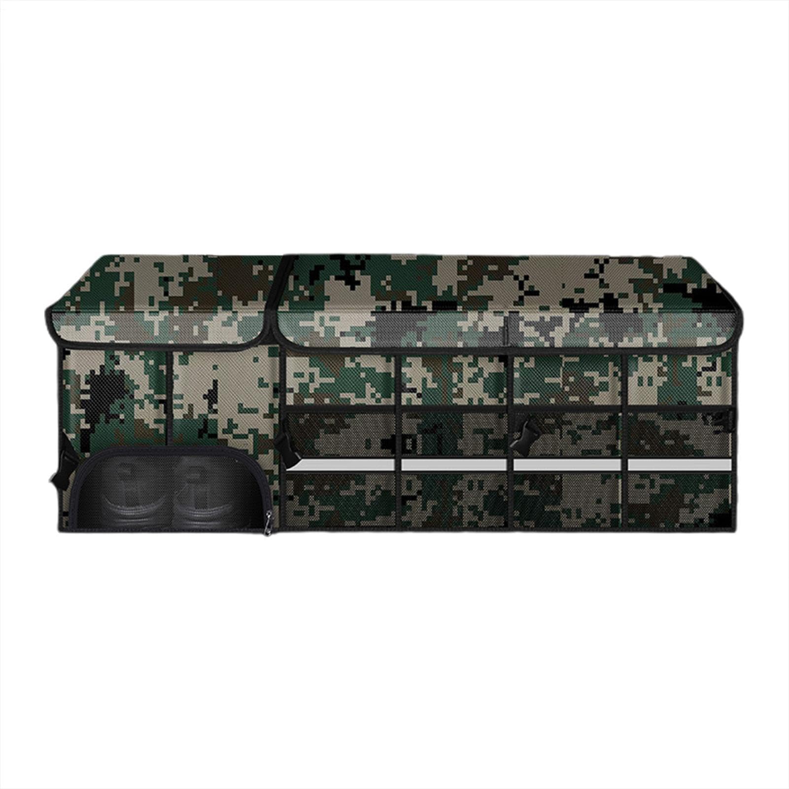 Scatola portaoggetti per bagagliaio per auto, organizer pieghevole per | Scatola portaoggetti portatile con maniglia, organizer in tessuto