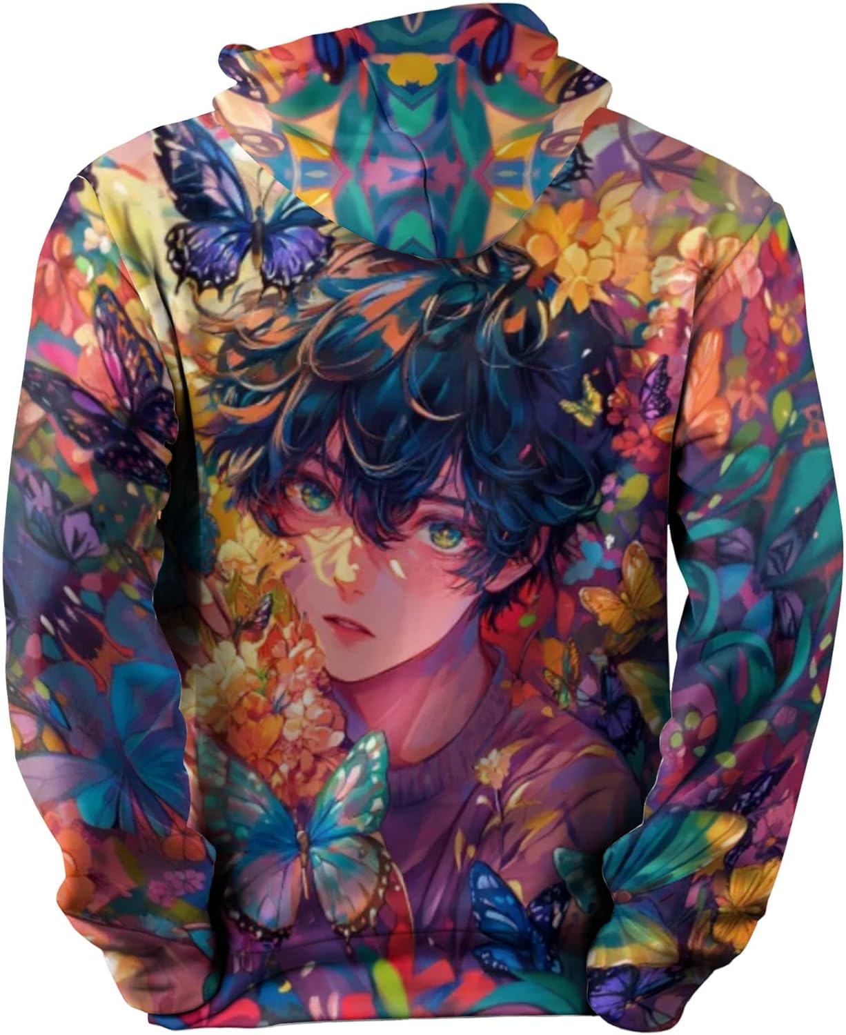 3D Graphic Hoodies for Men Cool Unique Printed Sweatshirt Fabric Comfortable Casual Pullover Novelty Gift for Him - Image 4