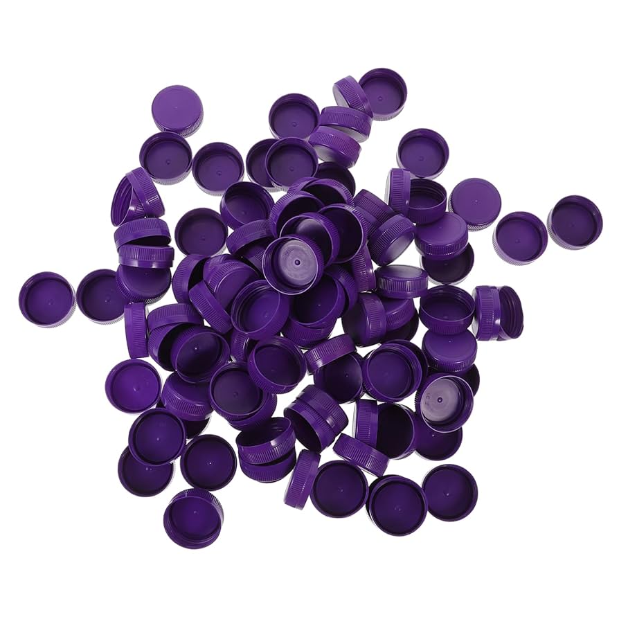 ペットボトルのキャップ 楽天市場】ペットボトルキャップ ブルー＆ホワイト 2個入り