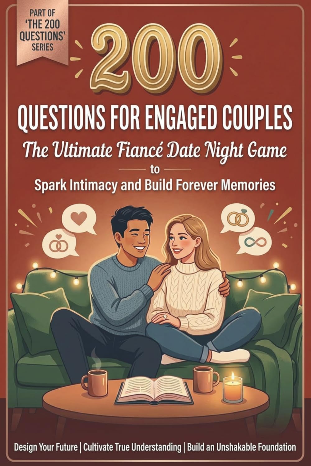200 Questions for Engaged Couples: The Ultimate Fiancé Date Night Game to Spark Intimacy and Build Forever Memories
