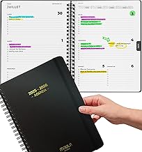 Agenda Scolaire 2026 A5 – Planificateur Semainier Vue Semaine Étudiant Enseignant Université Cahier de Notes Journalier Juillet 2025 à Décembre 2026 Organisation Travail Études Vie Quotidienne