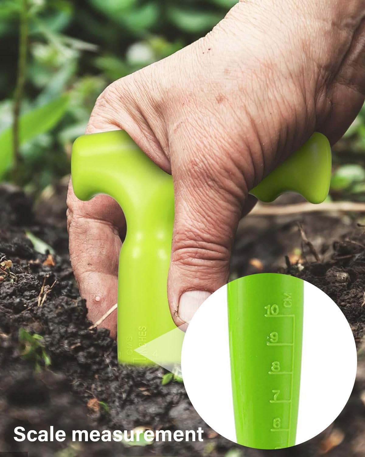 1 Pezzi Piantatore Per Piantine Sicuro,Piantatore di Bulbi,Seminatrice da Giardino,Strumenti per Semina,per la Coltivazione di Piante Grasse e Piante da Giardino,attrezzi giardinaggio