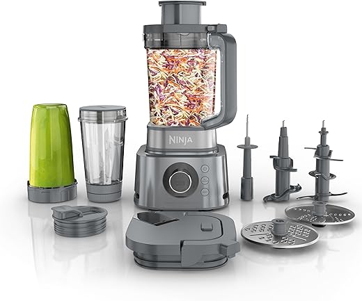 Ninja Blender & Food Processor Combo, Foodi Power Blender System for Smoothies,...