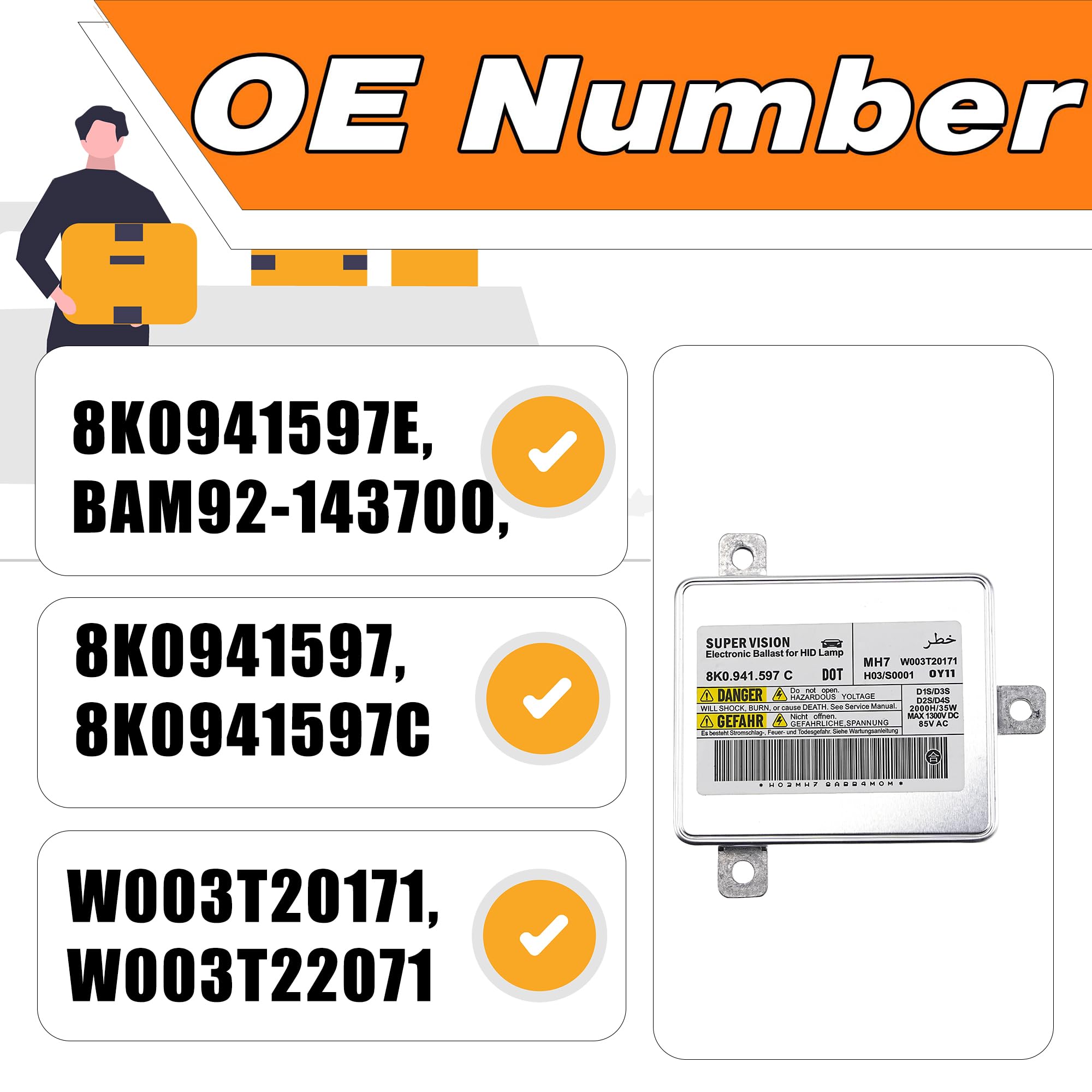 Xenon Bulb & Xenon Headlight Ballast - Image 3