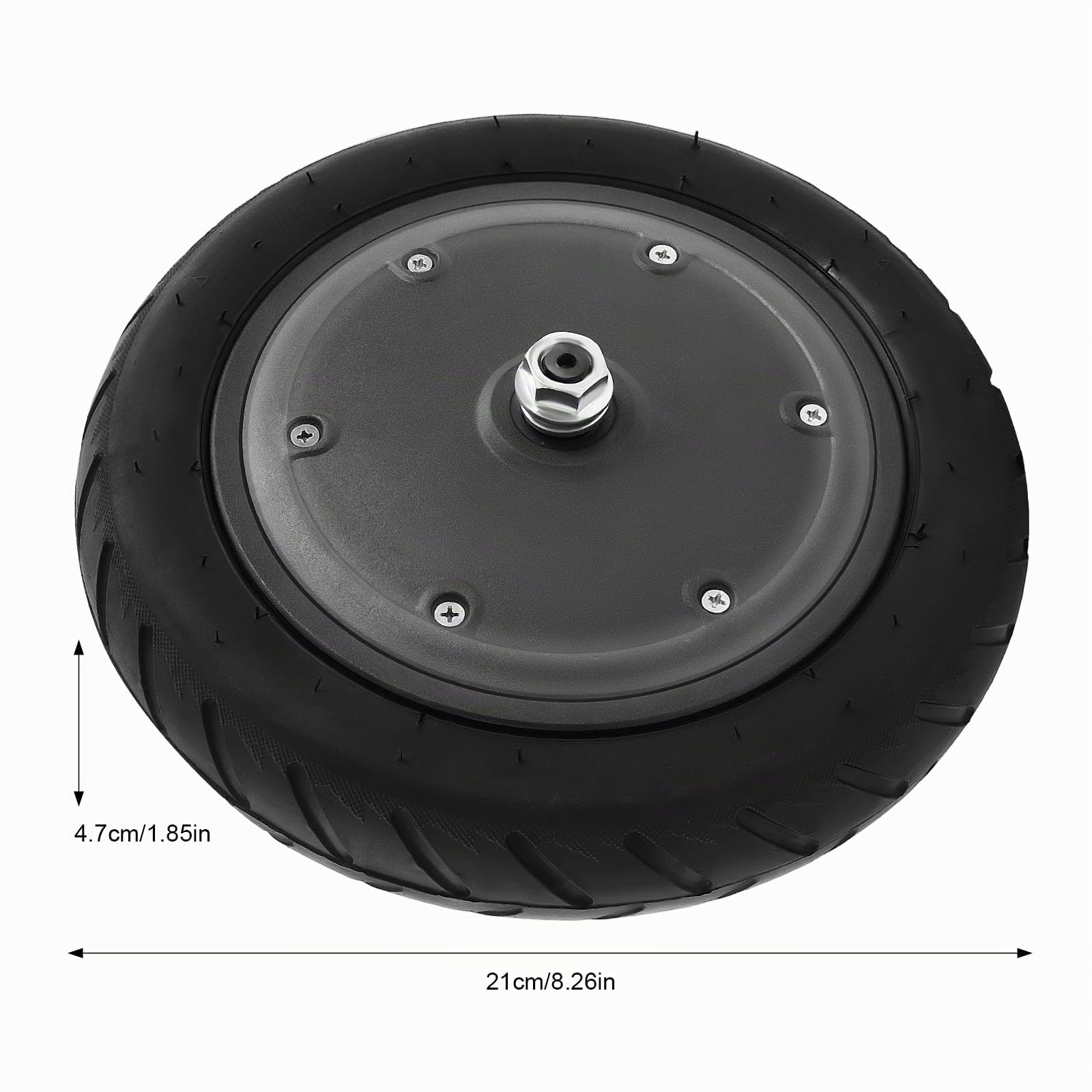 Elektromotor | 350W Brushless Motor für E-Scooter & E-Bikes | 36V 600r/min | IP54 Wasserdicht | Traglast 100kg | Ideal für Xiaomi M365 | Schwarz