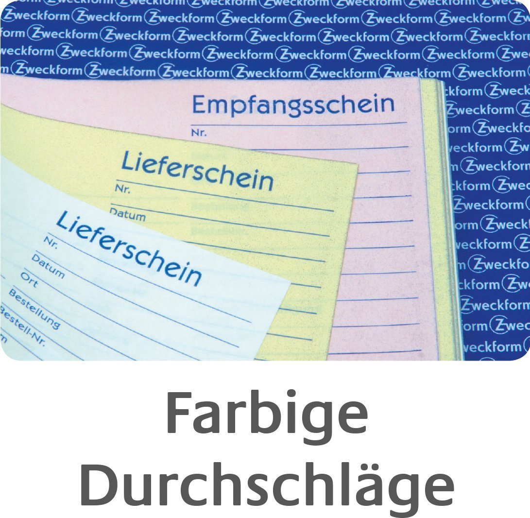 Avery Zweckform 1733 Rechnung Kleinunternehmer, A5, SD, 2 x 40 Blatt, weiß (3er Pack)