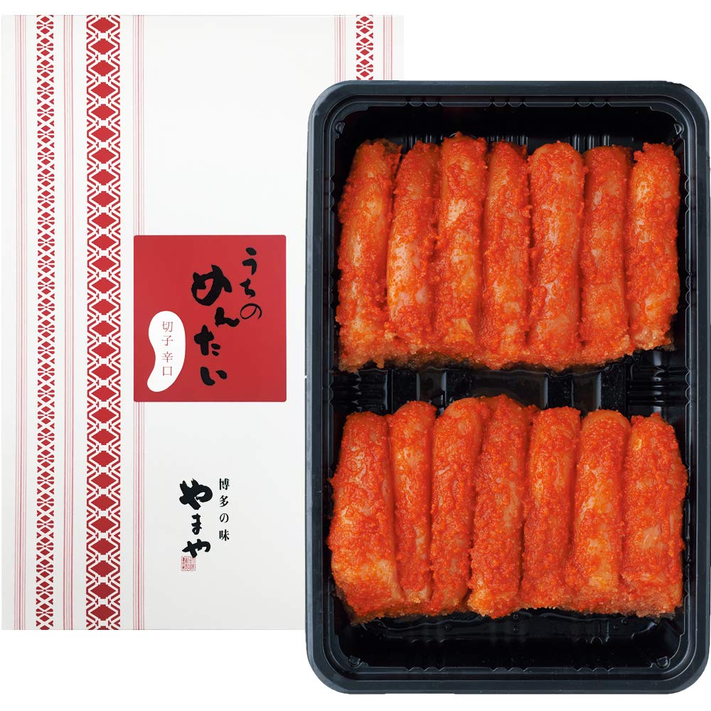 やまや 家庭用明太子(無着色) うちのめんたい 切子 辛口