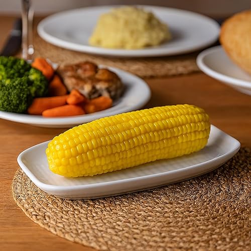 Vista 18 de HIC - Platos de maíz de vidrio, 8.5", Transparente