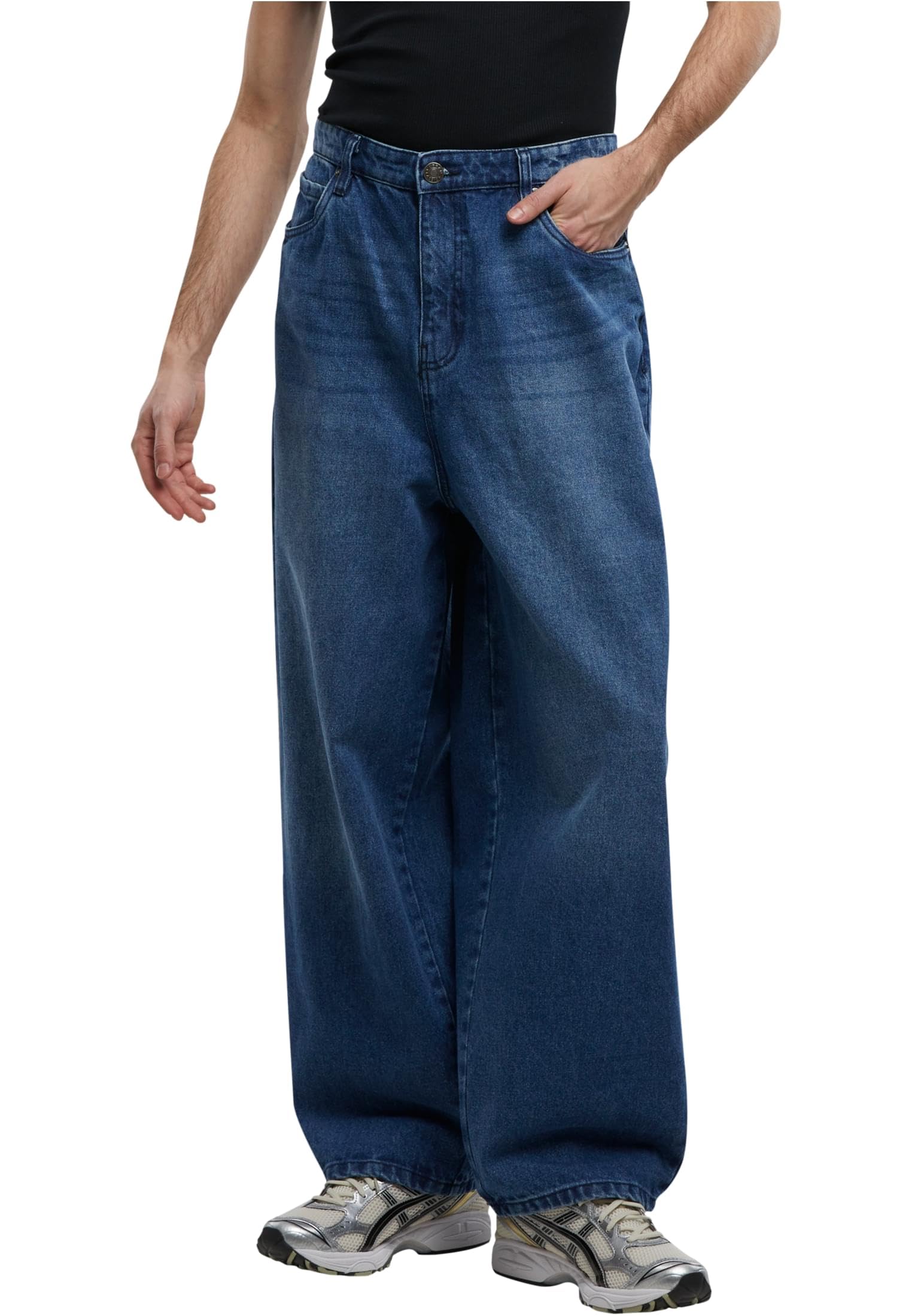 Urban Classics Herren Jeans Tb6746-tapered Heavy Ounce Baggy Jeans