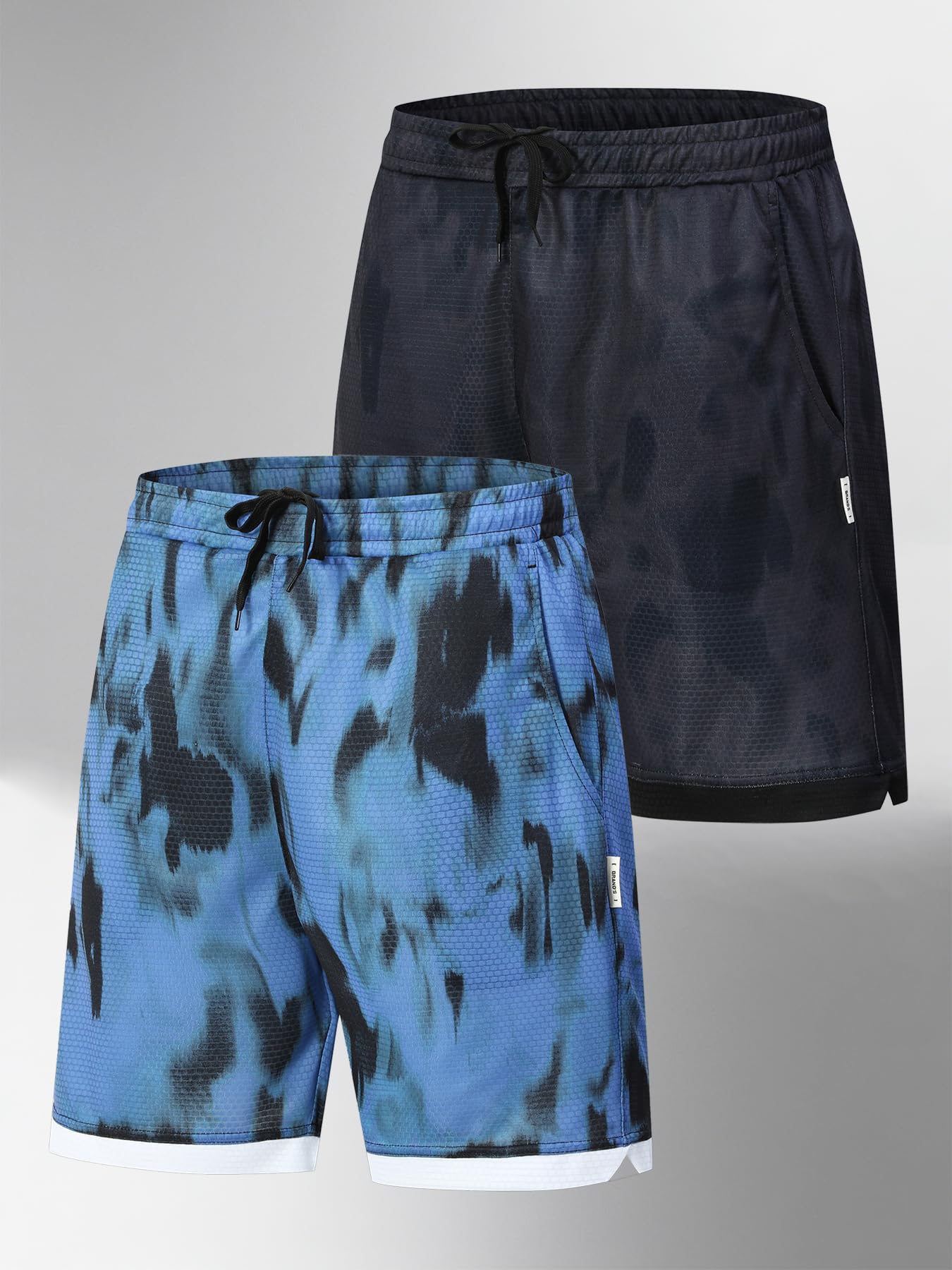 1 paquete de pantalones cortos de fútbol para hombre, transpirables, de secado rápido, para las 4 estaciones, para deportes, viajes, lavables a máquina, ligeros, modernos