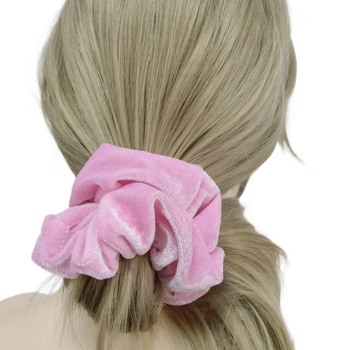 Amazon.com : 12 Pcs Large Velvet Scrunchies for Thick Long  display picture 1
