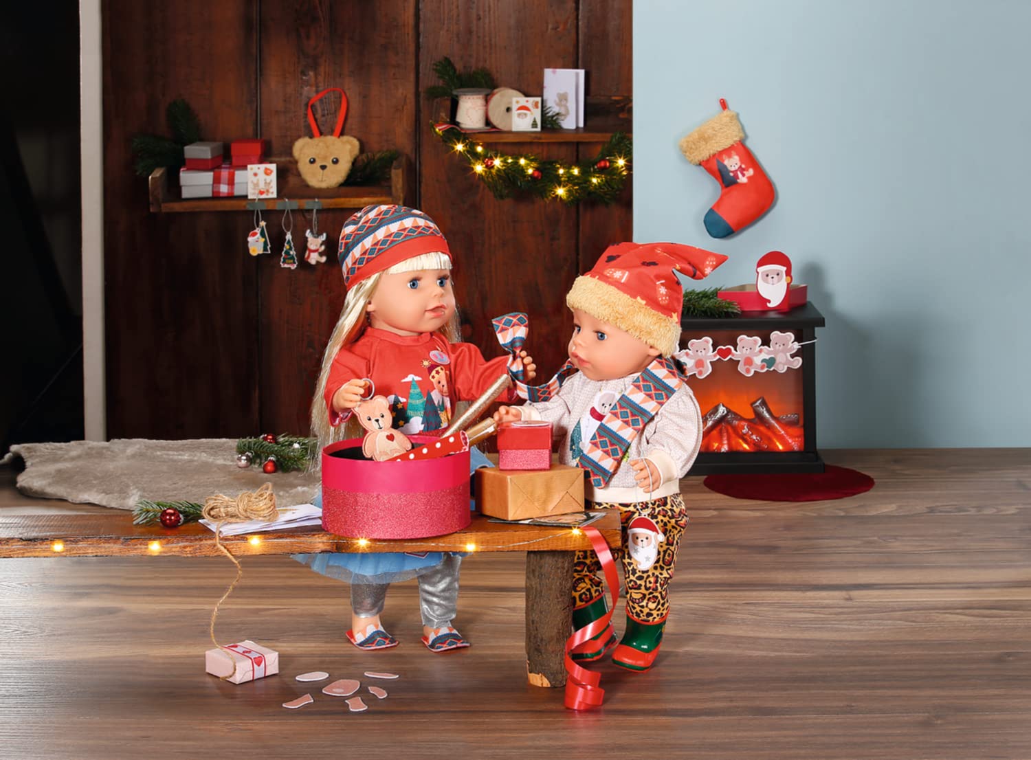 BABY Born Adventskalender mit 24 Überraschungen, enthält Kleidung und Accessoires für 43 cm Puppen, 834466 Zapf Creation
