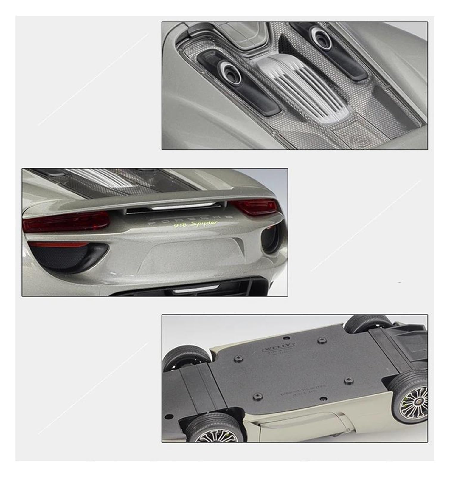 Amazon | ダイキャストカー 1:18 ポルシェ 918 スパイダー合金スポーツ