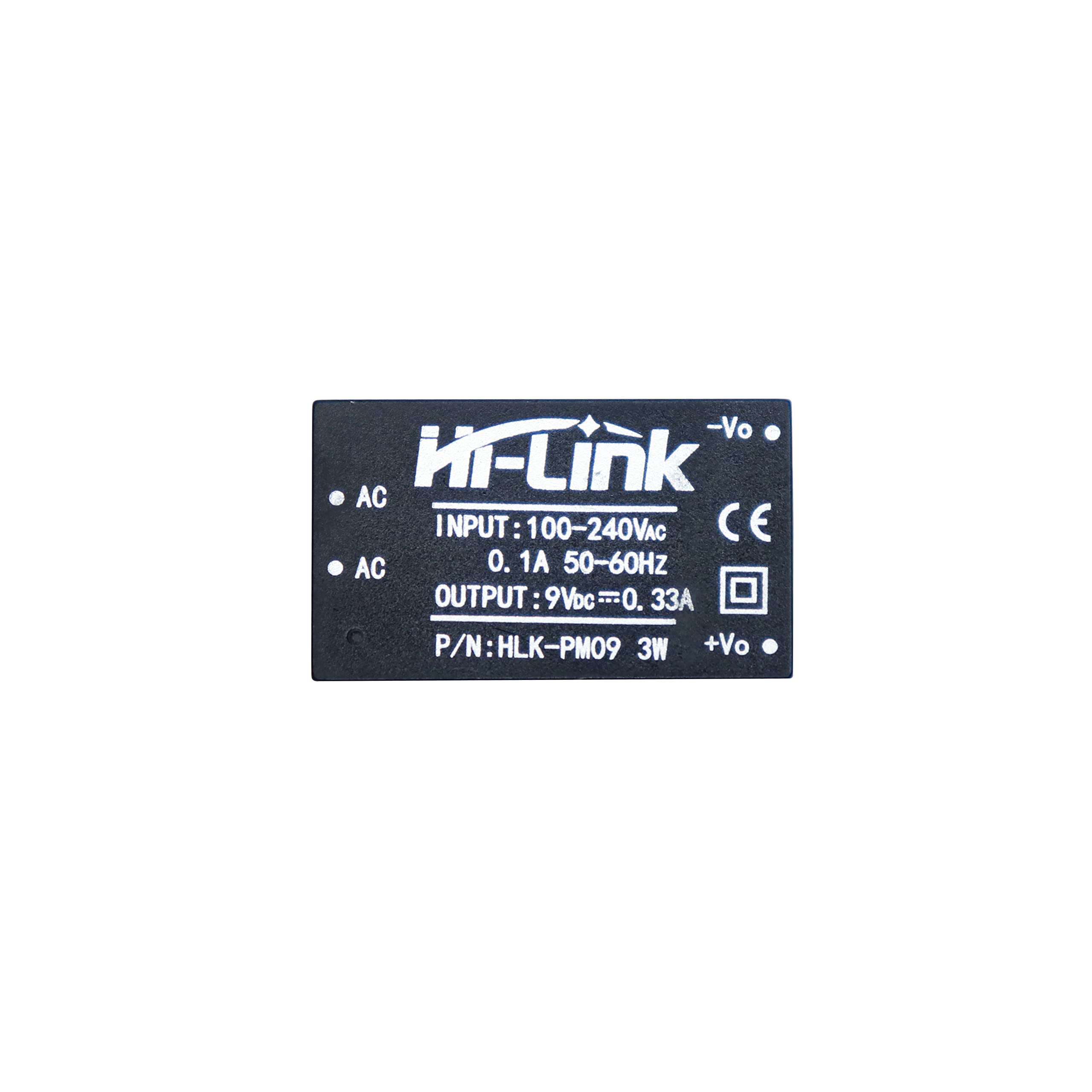 See full amazon price history chart for Electronic Spices DC 9V-0.33A 3 Watt Hi-Link Power Supply Module HLK-PM09 Pack of 1pcs Electronic Spices DC 9V-0.33A 3 Watt Hi-Link Power Supply Module HLK-PM09 Pack of 1pcs (B0BNQD8C57) Amazon Price History, Amazon Price Tracker