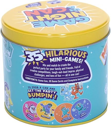 Miniatura 9 de Goliath Noche de juegos en una lata - Incluye 30 divertidos minijuegos - 3 o más jugadores, a partir de 8 años