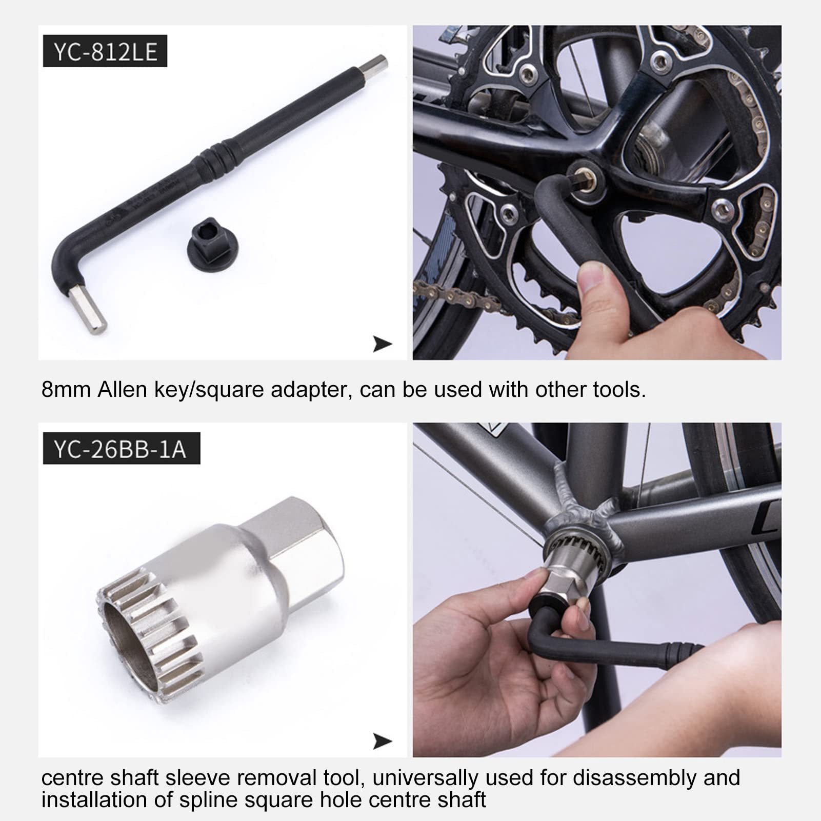 Kit D'Outils de Réparation de Vélos, Ensemble D'entretien Durable et Complet pour les Mécaniciens Domestiques, Vélos de Montagne et de Route, Acier allié, 20 Outils