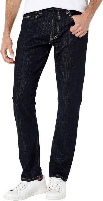 Lucky Brand Mens 121 Slim Straight Coolmax Stretch Jeans