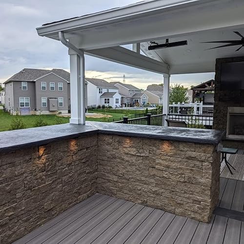 Miniatura 6 de Evolve Stone Capital Sky MA - Chapa de piedra plana no clasificada (14.25 pies cuadrados por caja)