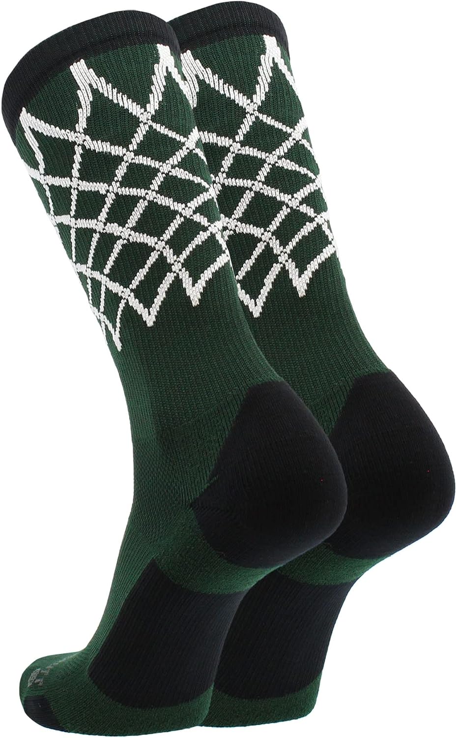 MadSportsStuff Elite Basketball Socks with Net Crew length - made in the USA