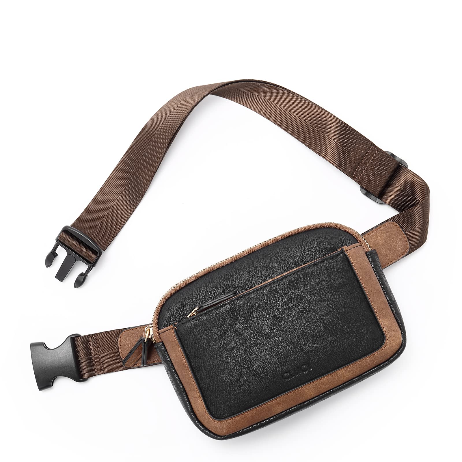 Fanny Packs for Women Cross body, Belt Bag for Women, Mini Everywhere Crossbody Waist Bag Adjustable Strap, Vegan Leather Women's Fanny Pack