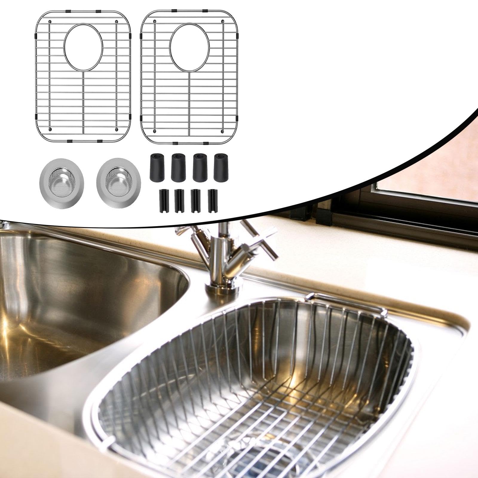 Grille De Protection Évier INOX Double