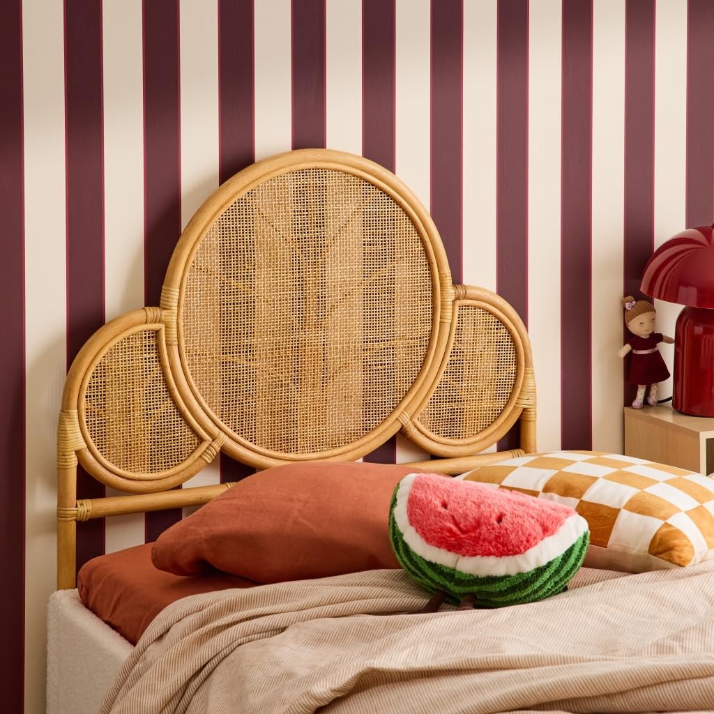 sweeek - Tête de lit Exotique rotin Naturel Chambre Enfant 90 x 100 cm - Lior