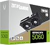 ZOTAC Oyun GeForce RTX 5060 Twin Edge OC DLSS 4 8GB GDDR7 128-bit 28 Gbps PCIE 5.0 Oyun Grafik Kartı, SFF'ye Hazır Kompakt Kart, ZT-B50600H-10M