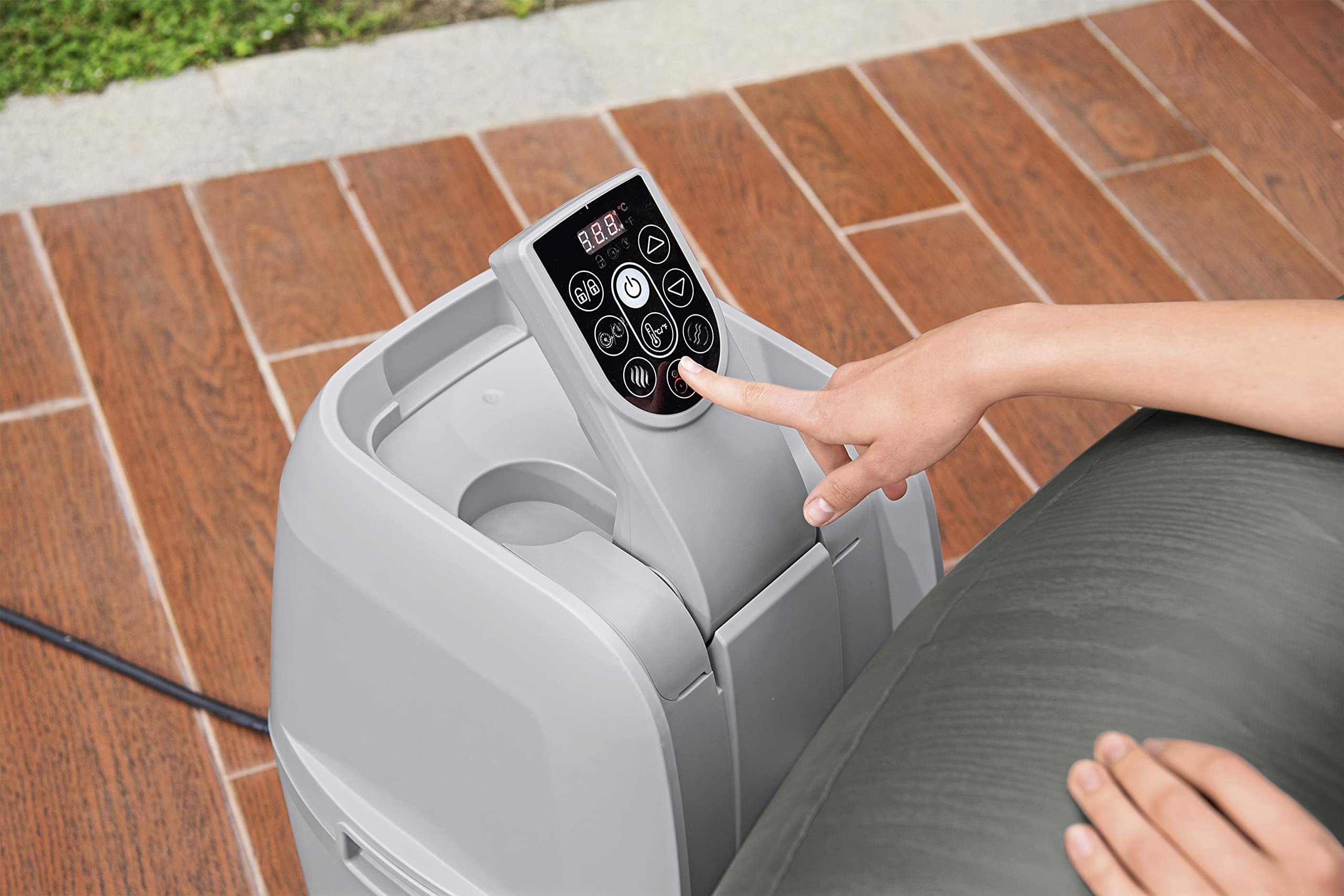 Bestway® Lay-Z-SPA® Whirlpool Mauritius AirJet™ 270 x 180 x 71 cm, oval