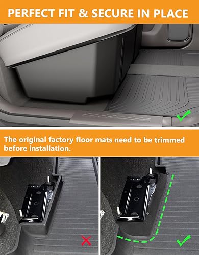 Miniatura 3 de KINGGERI Cajas de almacenamiento para debajo del asiento compatibles con Chevy Chevrolet Silverado 1500GMC Sierra 1500 2019-2026, SilveradoSierra