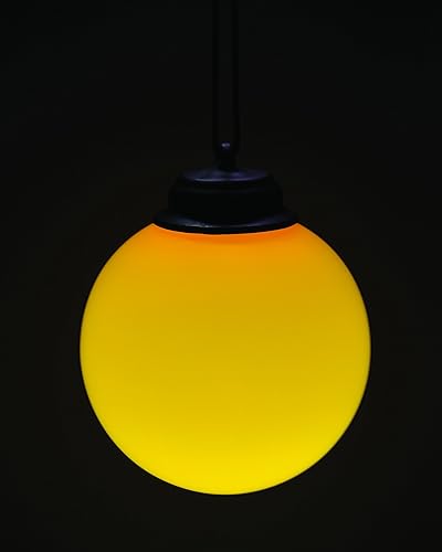 Miniatura 2 de WP420 - Luz decorativa para colgar al aire libre con batería de 5 pulgadas con sensor de encendido en la oscuridad, durante 4 horas, 5 pulgadas,