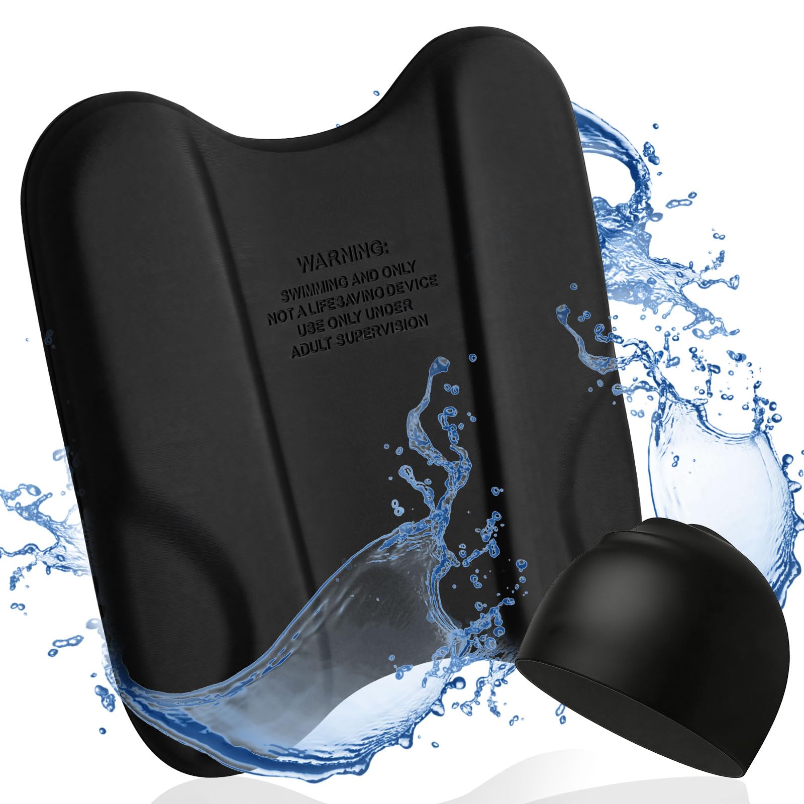 Pull Kick Schwimmbrett für Kinder & Erwachsene, Pullkick Schwimmhilfe Pullbuoy Schwimmen Zubehör zur Optimierung der Wasserlage und Technik beim Schwimmtraining