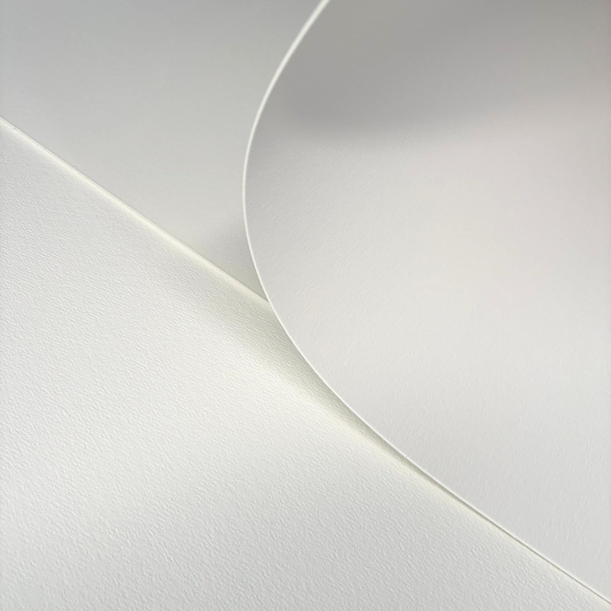 Leyton 3 Grandes Feuilles Papier d'Aquarelle 100% coton, 300g, grain fin, pressé à froid, Lot de 3 Feuilles, 54.6cm x 78.7cm, qualité artiste