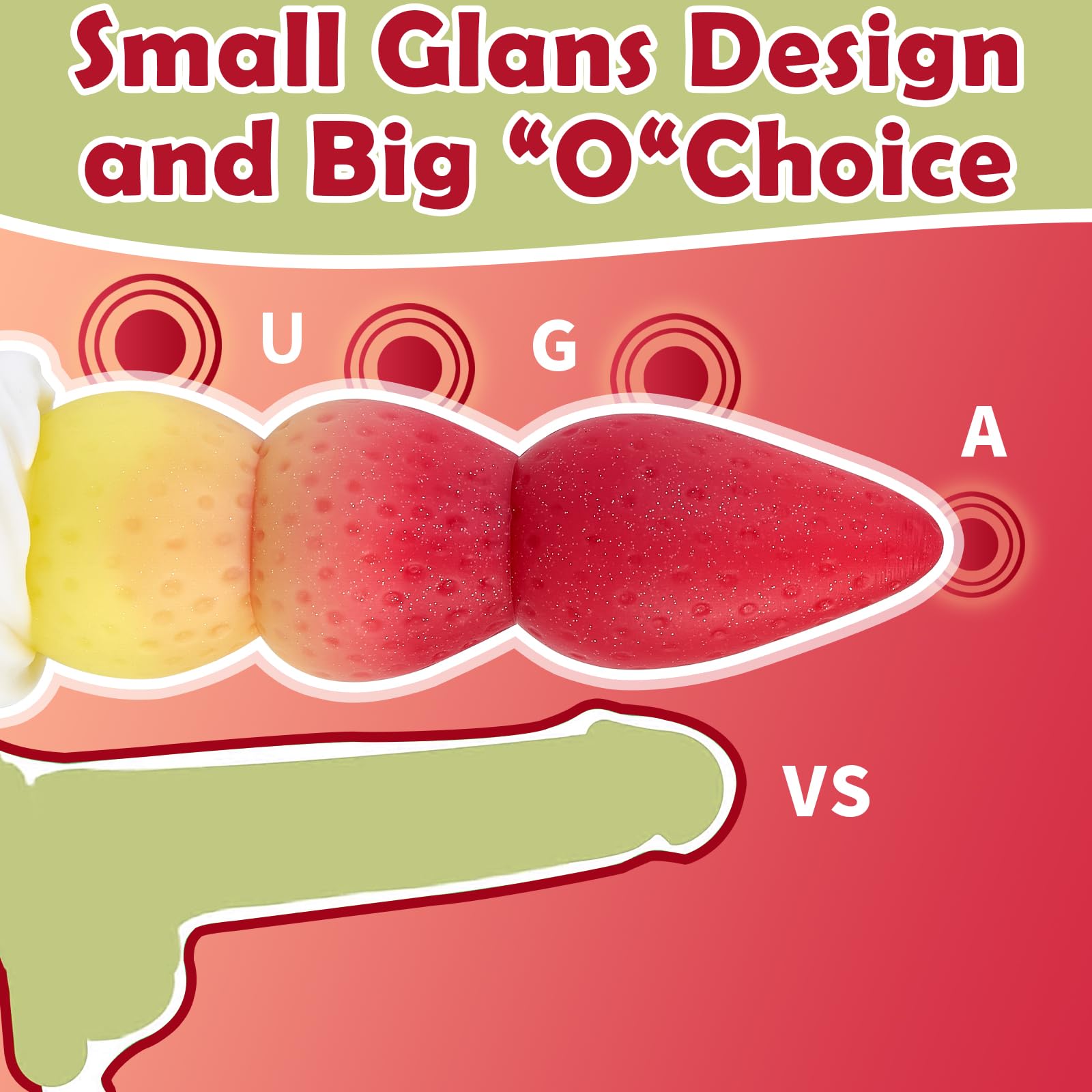 Cute Anal Plug 8" Silicone Knot Dildo with Strong Hands-Free for G-spot Stimulation, Anal Dildo with 3 Knots Sex Toys for Women Men Couples Silicone Realistic Dildos Butt Plugs Anal Beads Vibrating