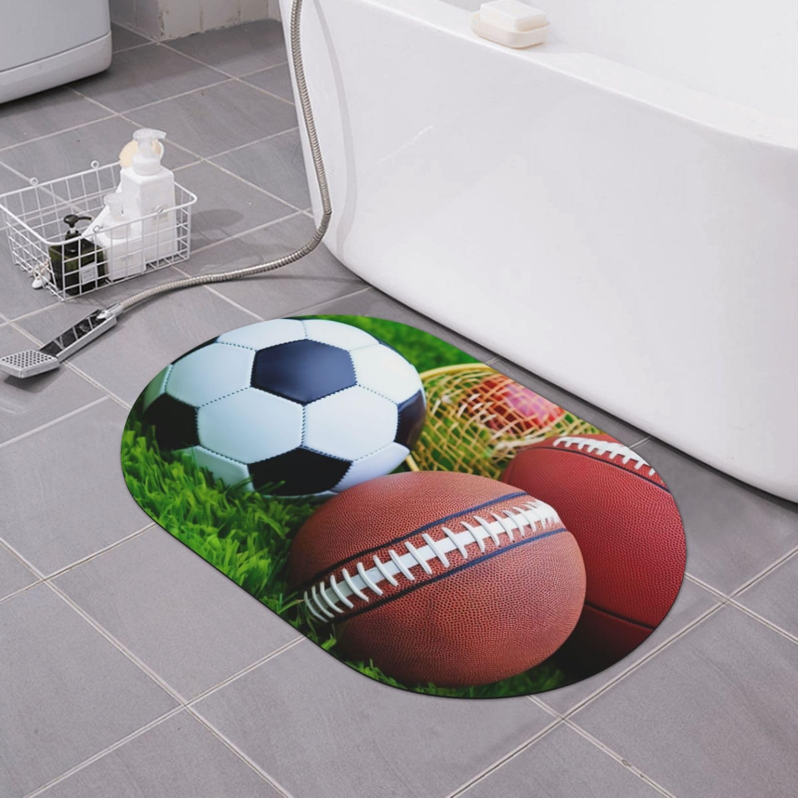 Tapis de bain super absorbant et antidérapant à séchage rapide
