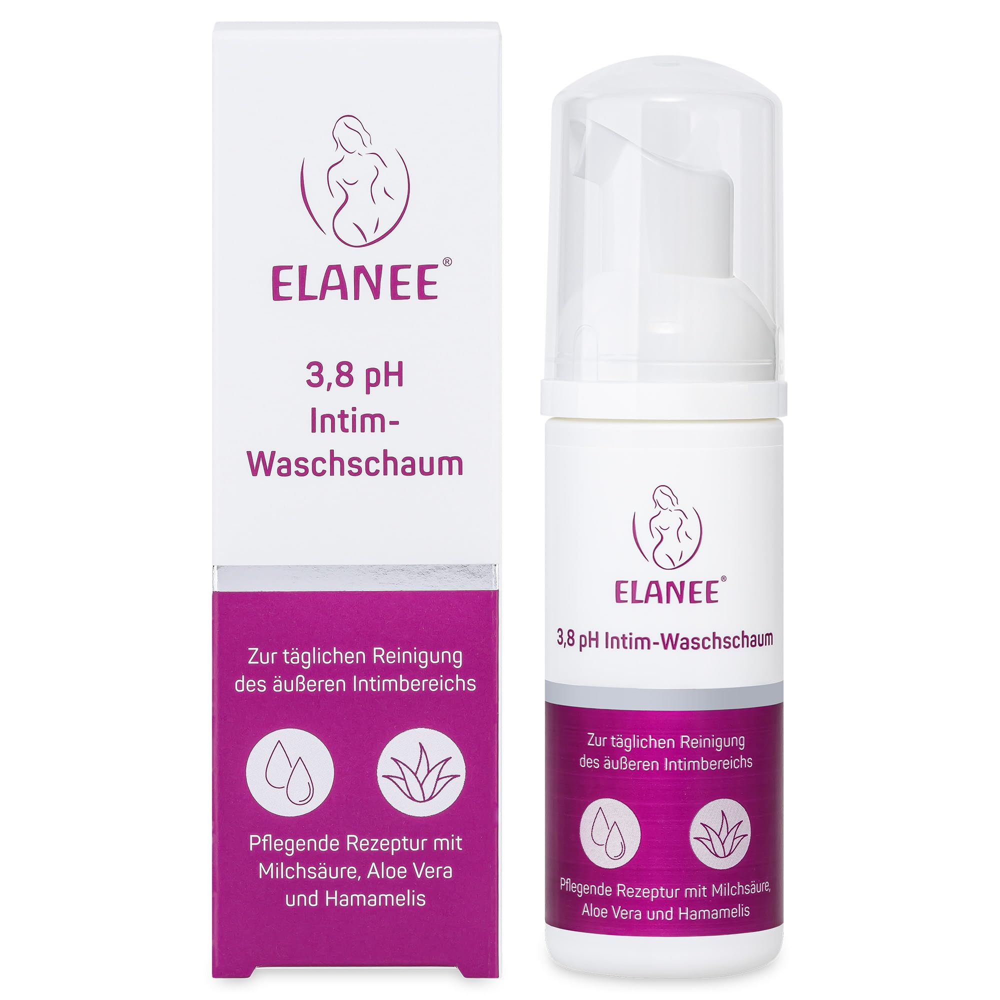 ELANEE 3, 8 pH Intim-Waschschaum mit Milchsäure