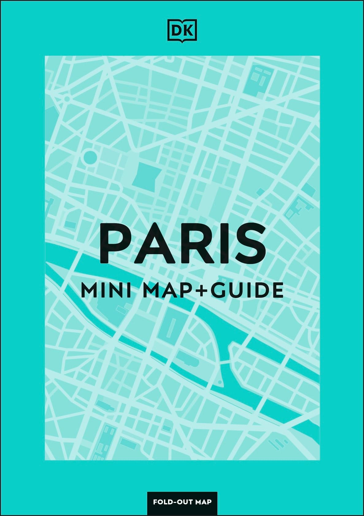 DK Paris Mini Map and Guide by DK Travel Paperback