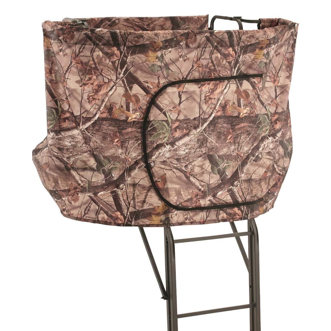 Buy Guide Gear 20' 2Man Ladder Tree Stand with Hunting Blind Climbing