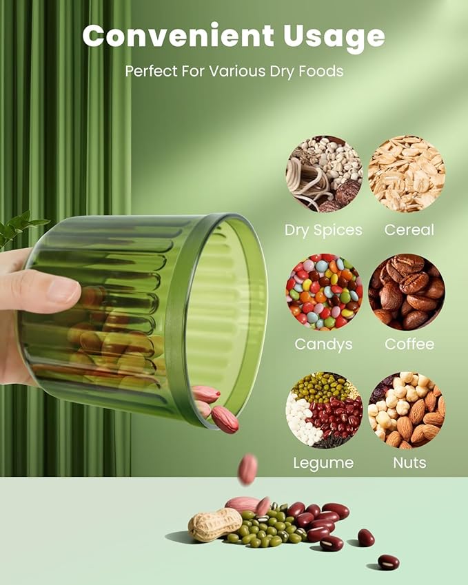 Contenedor Hermético para Café y Alimentos QWUE, Pack de 6 miniatura 8