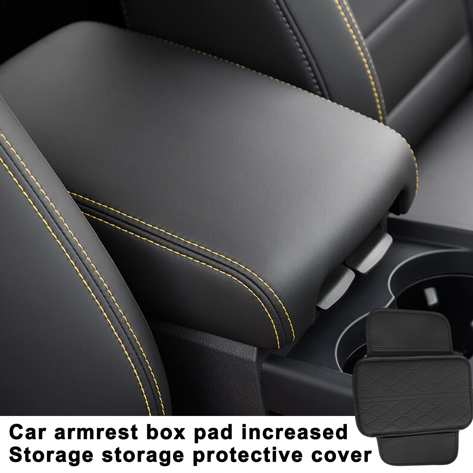 Amazon | S-DEAL 車のセンターコンソールカバー、車のアームレスト