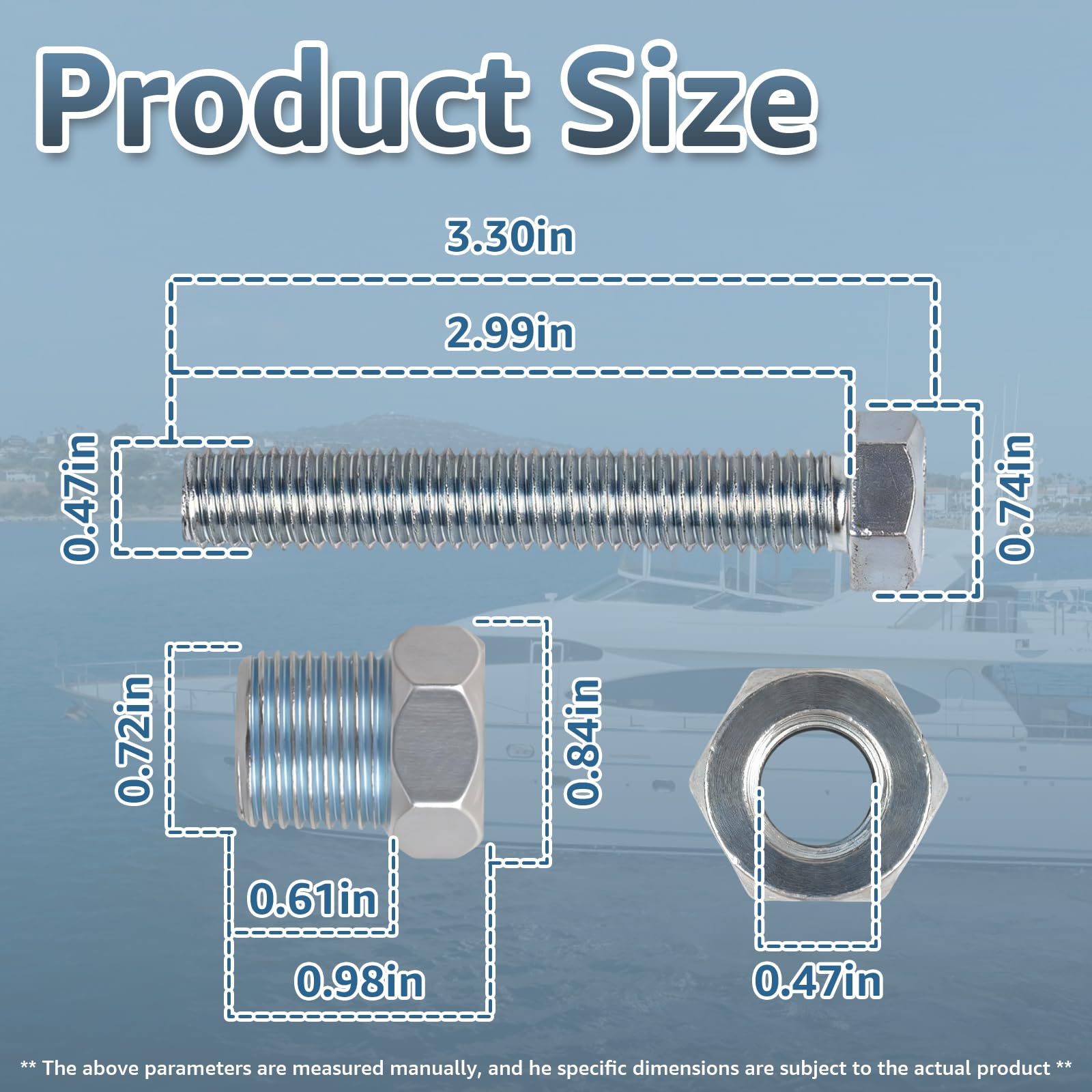 Für Volvo Penta 21700443 21700445 3584350 Impeller Abzieher-Kit für Volvo Penta Marine Impeller Ersatz für Laufradabzieher-Set, Teilenummer 3843948 (1 Stück)