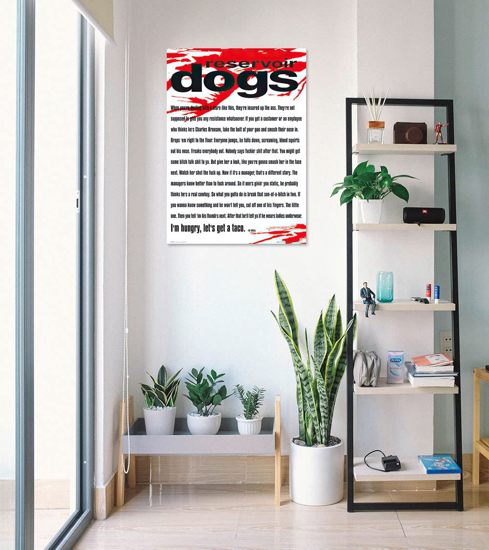 Amazon.co.jp: Reservoir Dogs – 映画ポスター/印刷( Mr。ホワイト