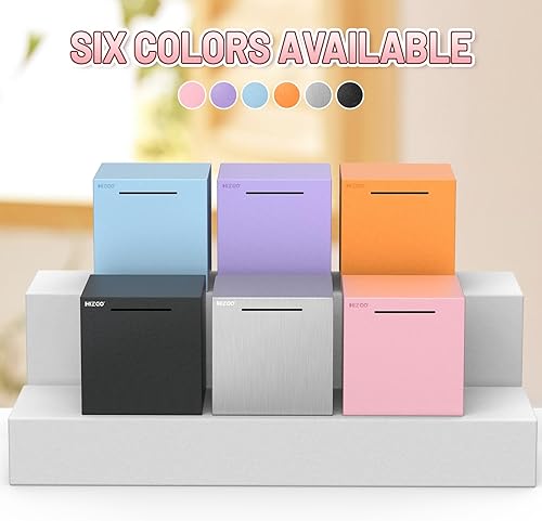 Miniatura 6 de hizgo Alcancía rosa para adultos, alcancía de acero inoxidable para adultosniños, debe romperse para abrir, caja de ahorro de dinero sin abrir (7.9